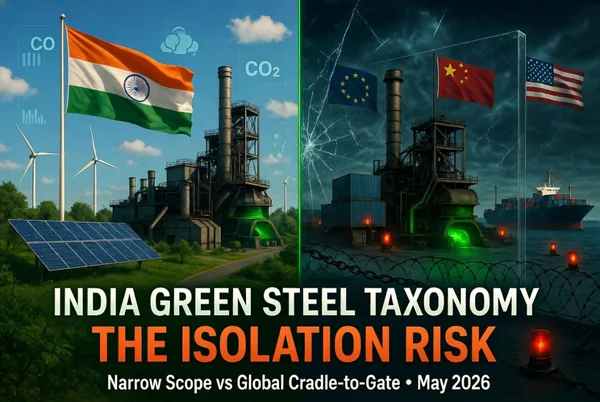 Read more about: India Green Steel Taxonomy: The Isolation Risk