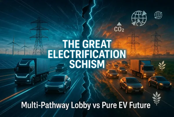 The Great Electrification Schism: How the “Multi-Pathway” Lobby and India’s Biofuel Diversion Are Fracturing the Global Net-Zero Transition
