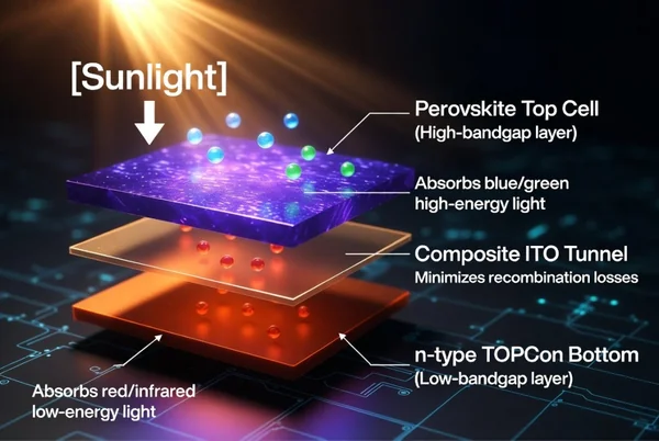 Read more about: The Efficiency Frontier: Why Perovskite-Silicon Tandems Are the Next Battleground for Solar Economics