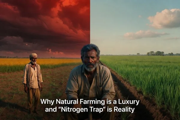 Read more about: The Great Agrarian Illusion: Why Natural Farming is a Luxury and the ‘Nitrogen Trap’ is Reality