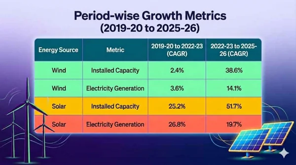 Read more about: Closing the Gap: Why India’s Solar and Wind Generation Lags Behind Installation