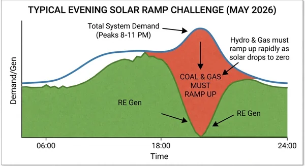 The Grid in Chaos: How Climate Volatility Shattered India’s Power Models in 2026 - Graphic Illustration 2