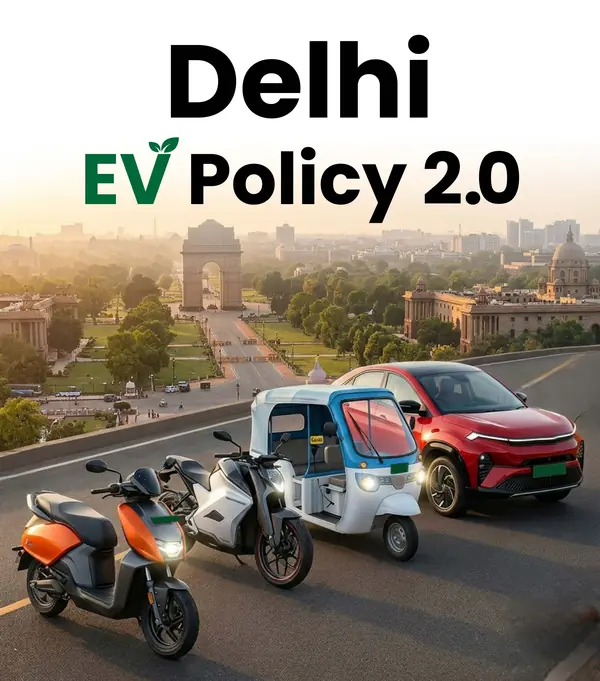 The Space-Power Paradox: Can Delhi’s Chaotic Streets Support the 100% EV Transition? - Graphic Illustration 1