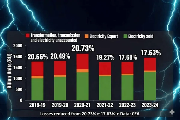 Read more about: The Grid’s Black Hole: Why India’s T&D Losses Now Outpace Its Total Renewable Generation