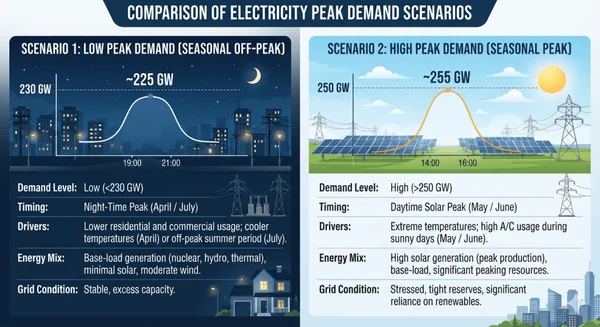 The Summer of 250 GW+: How India’s 2026 Grid Data Proves the Urgent Case for Flexible Coal and Storage - Graphic Illustration 2