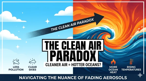 Read more about: The Clean Air Paradox: Navigating the Nuance of Fading Aerosols and Surging Ocean Heat