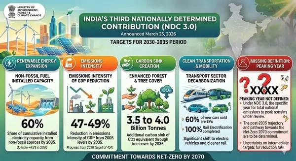 Read more about: India’s NDC 3.0: The 60% Non-Fossil Pivot and the Peaking Paradox