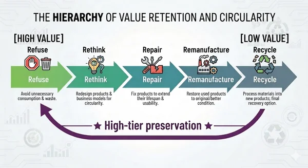 The Circularity Trap: Why Recycling Cannot Save a Planet in Ecological Overshoot